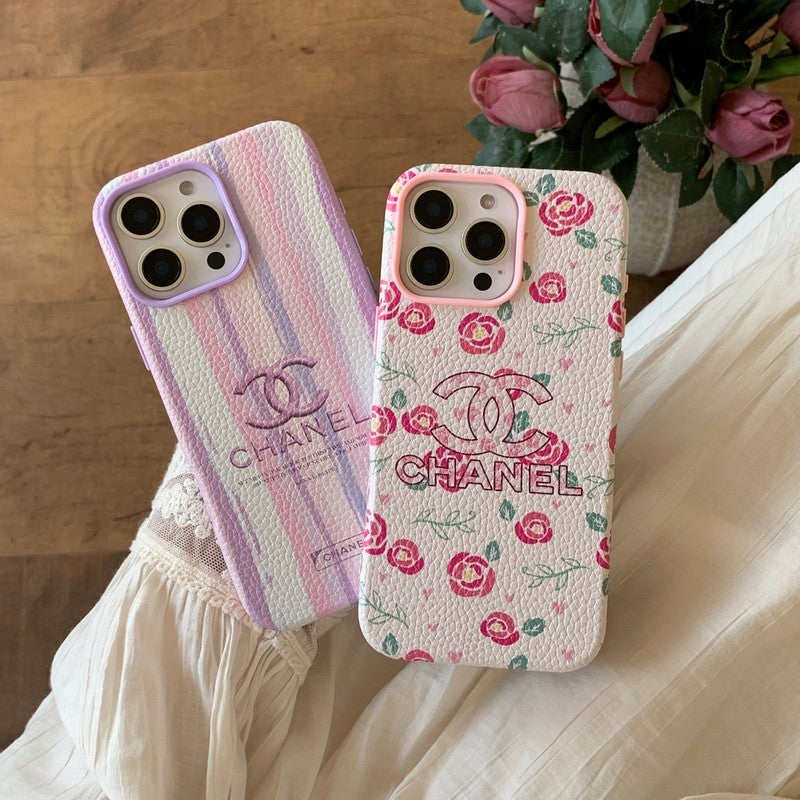 CC Flower Leather iPhone Case mysite