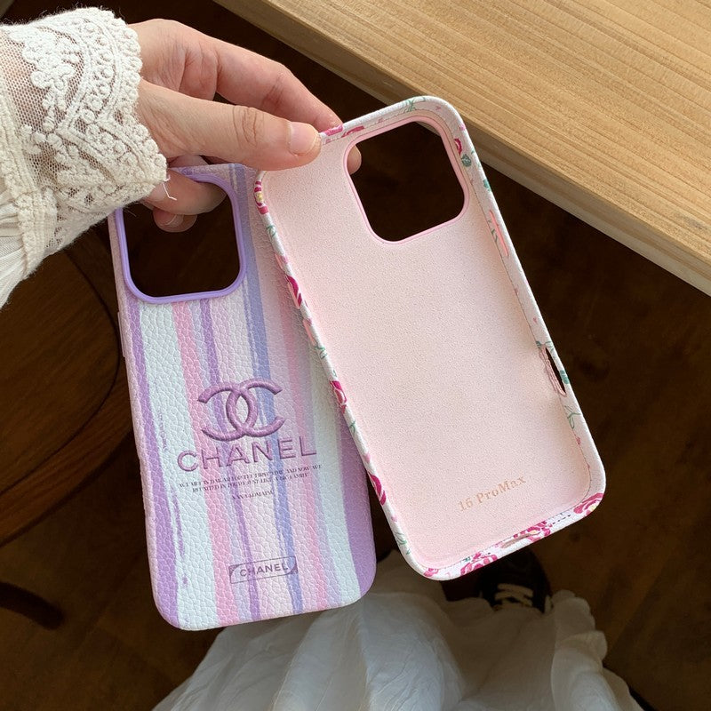 CC Flower Leather iPhone Case mysite