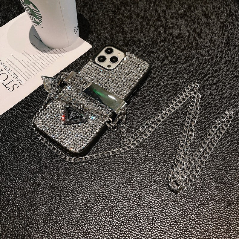 Pra Diamond Crossbody Chain iPhone Case mysite