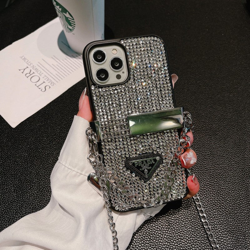 Pra Diamond Crossbody Chain iPhone Case mysite