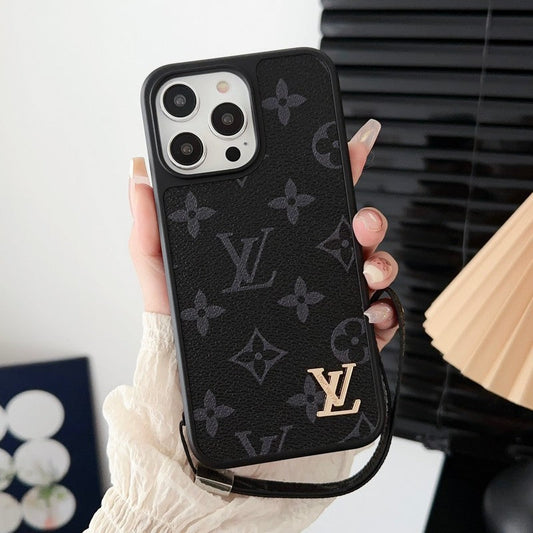 Lou Black & White Hand Chain iPhone Case mysite