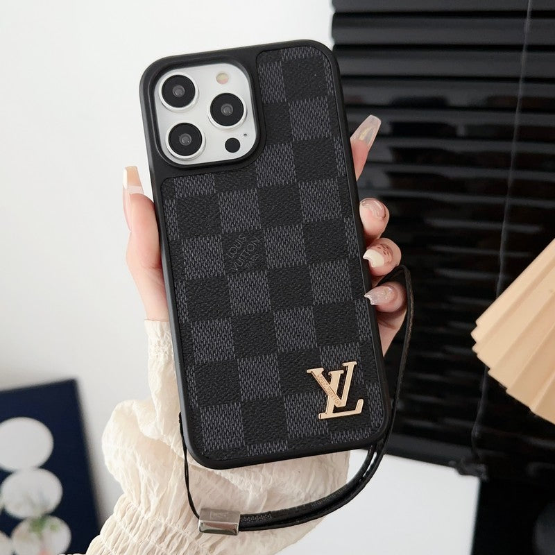 Lou Black & White Hand Chain iPhone Case mysite
