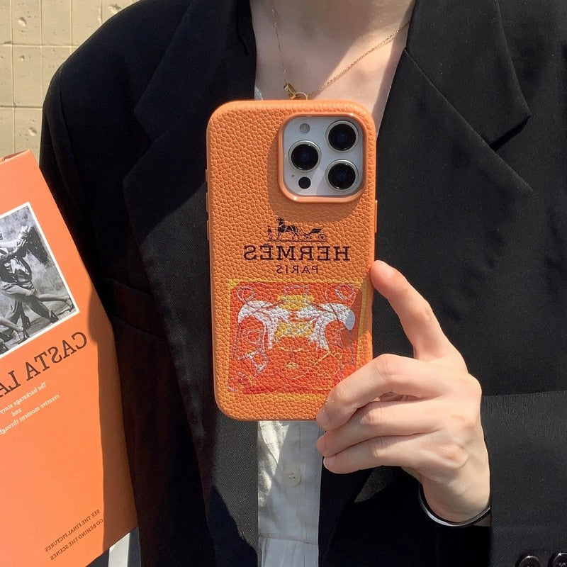 Herm Leather iPhone Case mysite