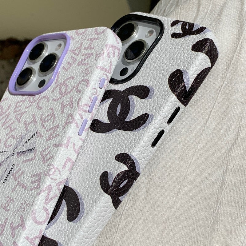 CC Color Leather iPhone Case mysite