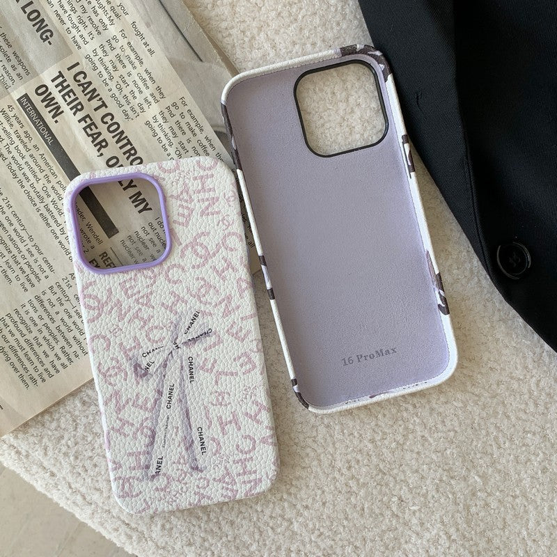 CC Color Leather iPhone Case mysite