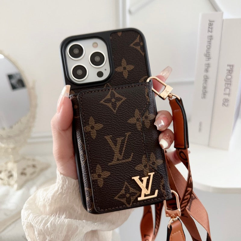 Lou Side Card Bag Crossbody Chain iPhone Case mysite