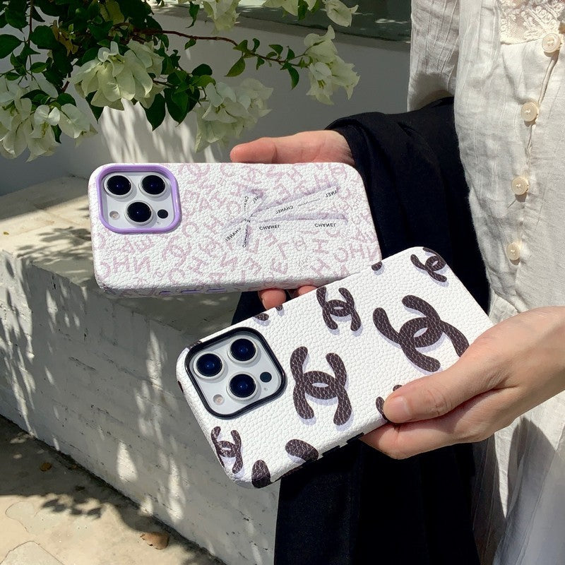CC Color Leather iPhone Case mysite