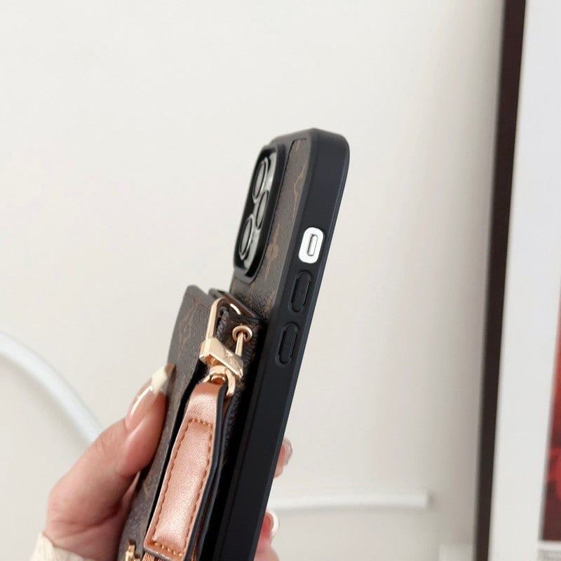 Lou Side Card Bag Crossbody Chain iPhone Case mysite