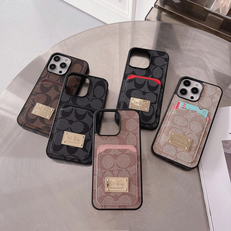 Coa Card Bag Leather iPhone Case mysite
