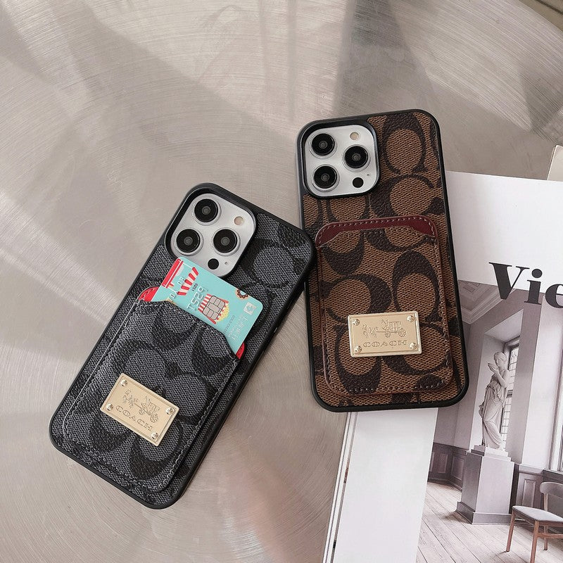 Coa Card Bag Leather iPhone Case mysite