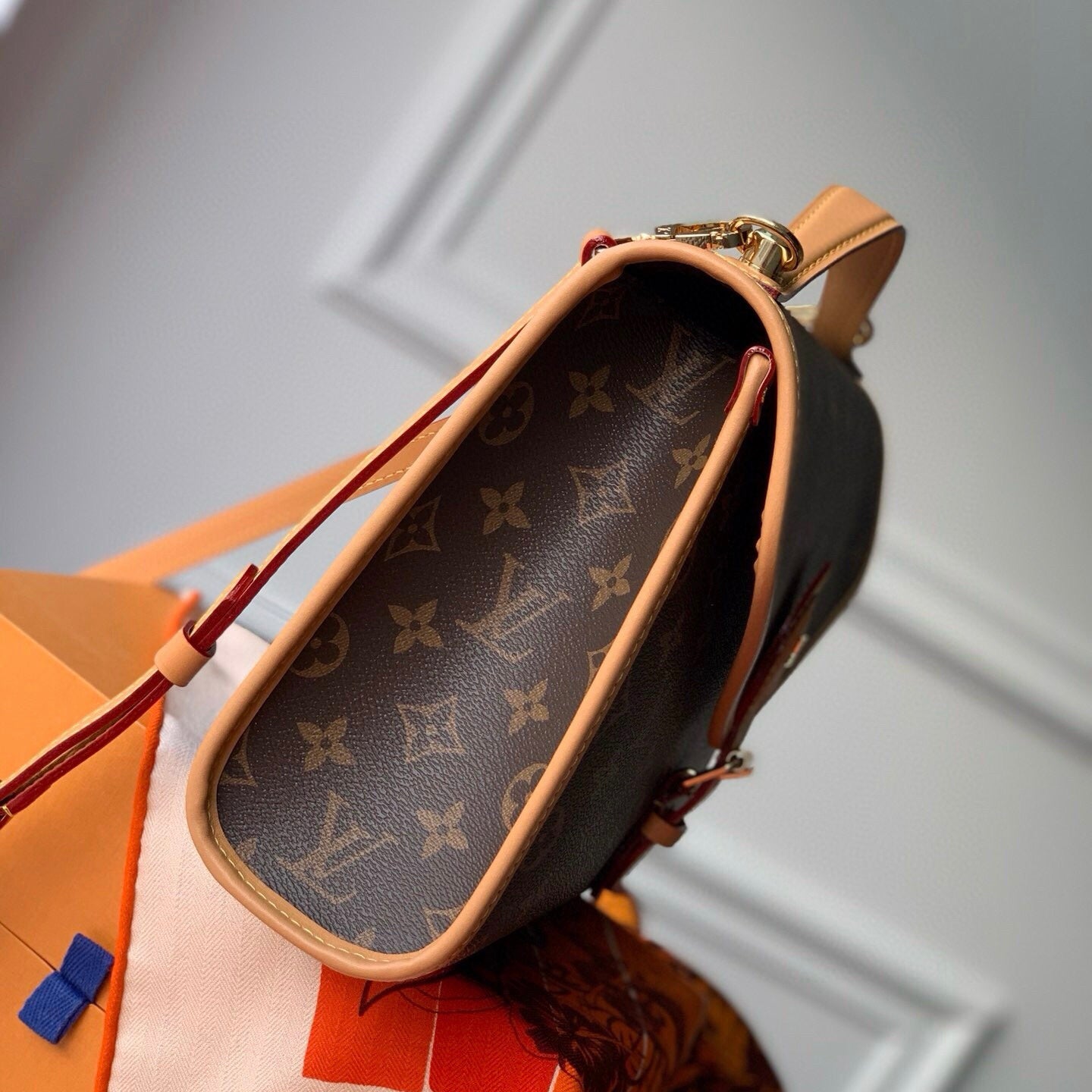 Square Brown Fashion Bag mysite
