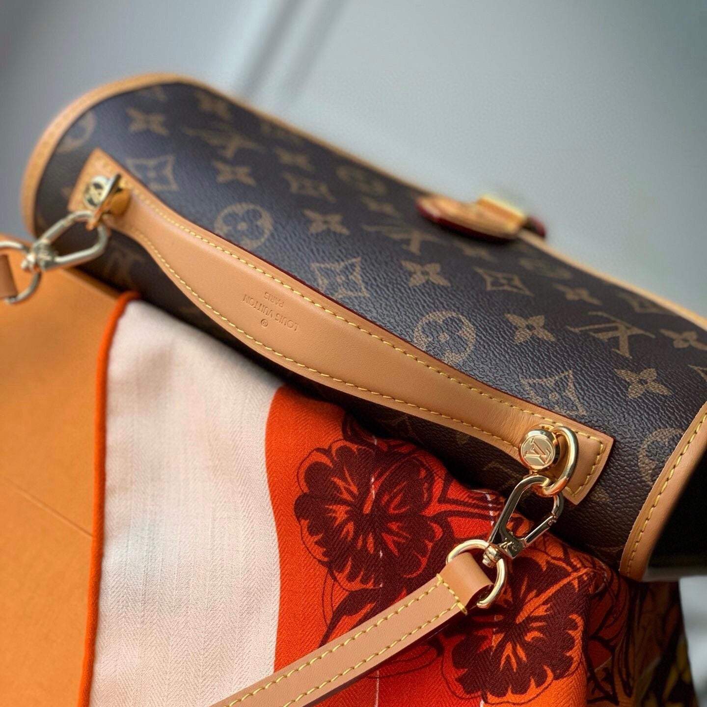 Square Brown Fashion Bag mysite