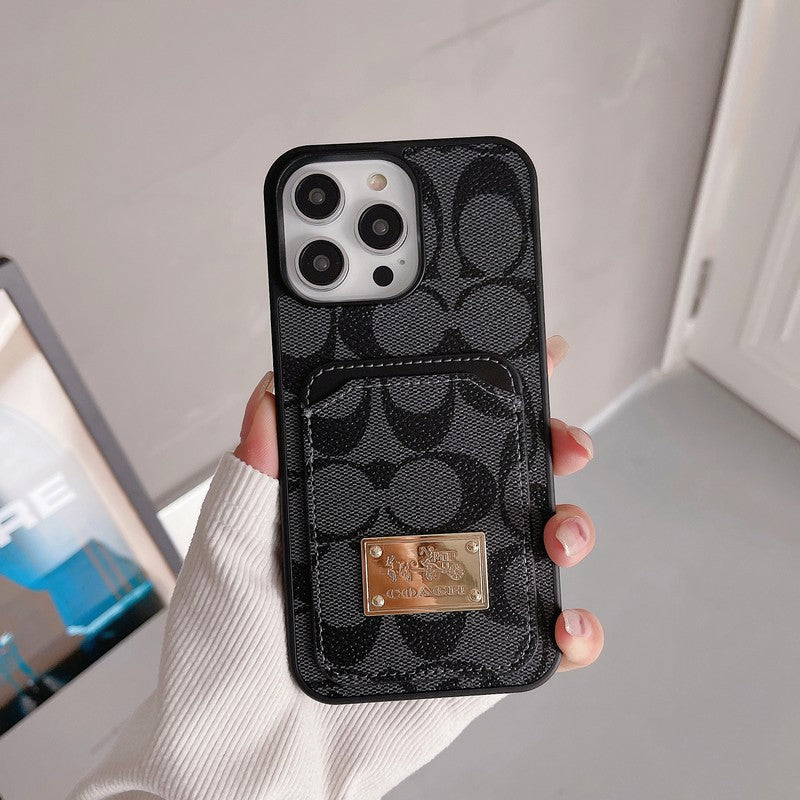 Coa Card Bag Leather iPhone Case mysite