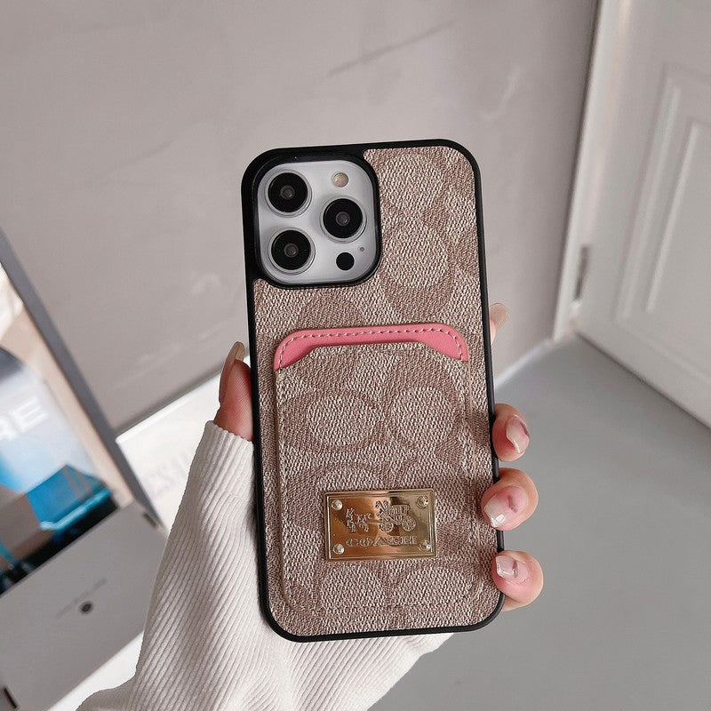 Coa Card Bag Leather iPhone Case mysite