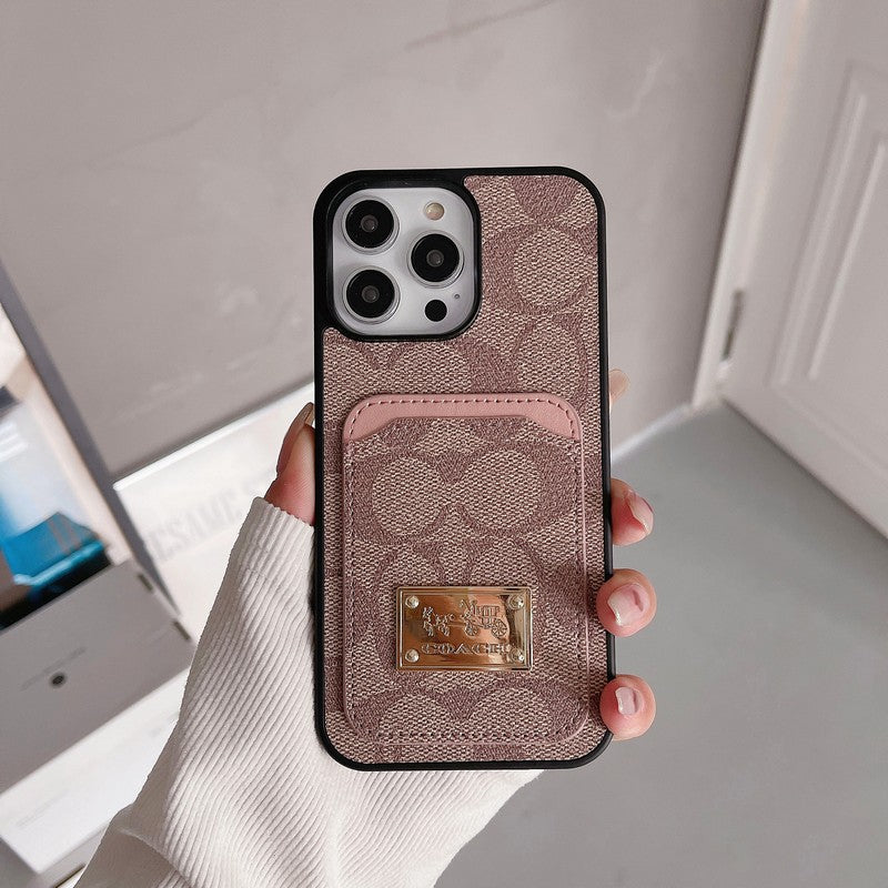 Coa Card Bag Leather iPhone Case mysite