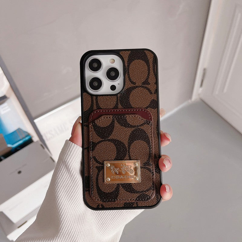 Coa Card Bag Leather iPhone Case mysite