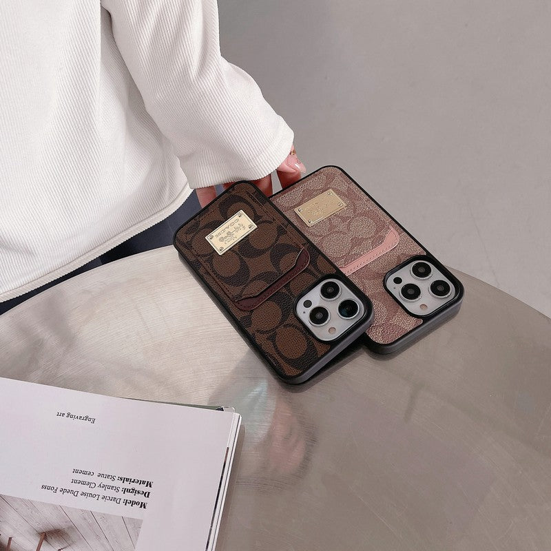 Coa Card Bag Leather iPhone Case mysite
