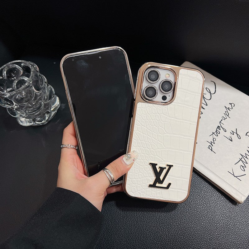Lou Crocodile Pattern Color iPhone Case mysite