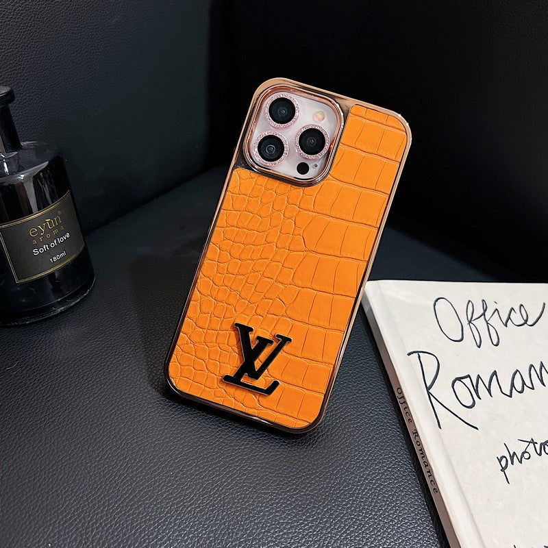 Lou Crocodile Pattern Color iPhone Case mysite