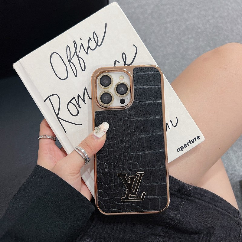 Lou Crocodile Pattern Color iPhone Case mysite