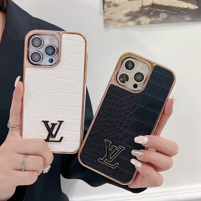 Lou Crocodile Pattern Color iPhone Case mysite