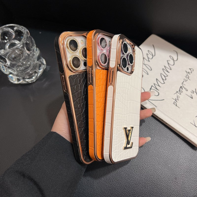 Lou Crocodile Pattern Color iPhone Case mysite