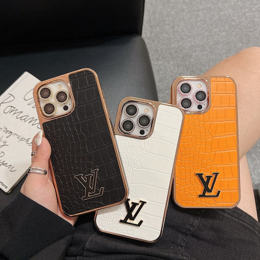 Lou Crocodile Pattern Color iPhone Case mysite