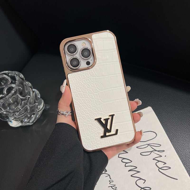 Lou Crocodile Pattern Color iPhone Case mysite