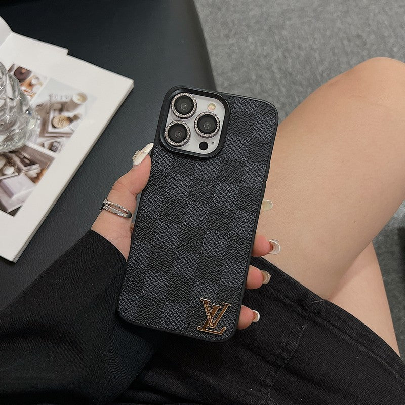 Lou Classic Leather iPhone Case mysite