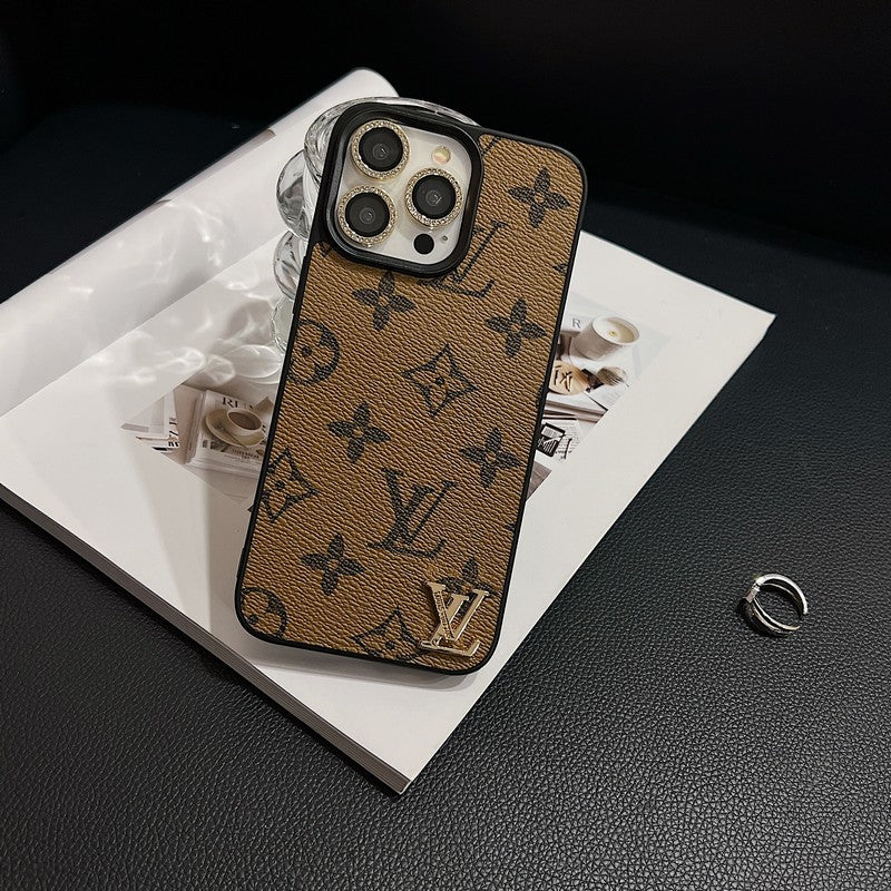 Lou Classic Leather iPhone Case mysite
