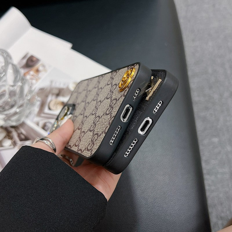 Lou Classic Leather iPhone Case mysite