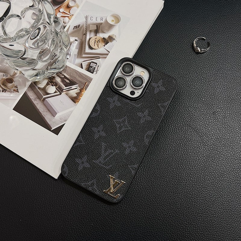 Lou Classic Leather iPhone Case mysite