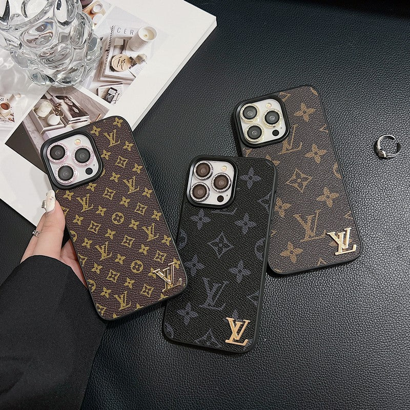 Lou Classic Leather iPhone Case mysite