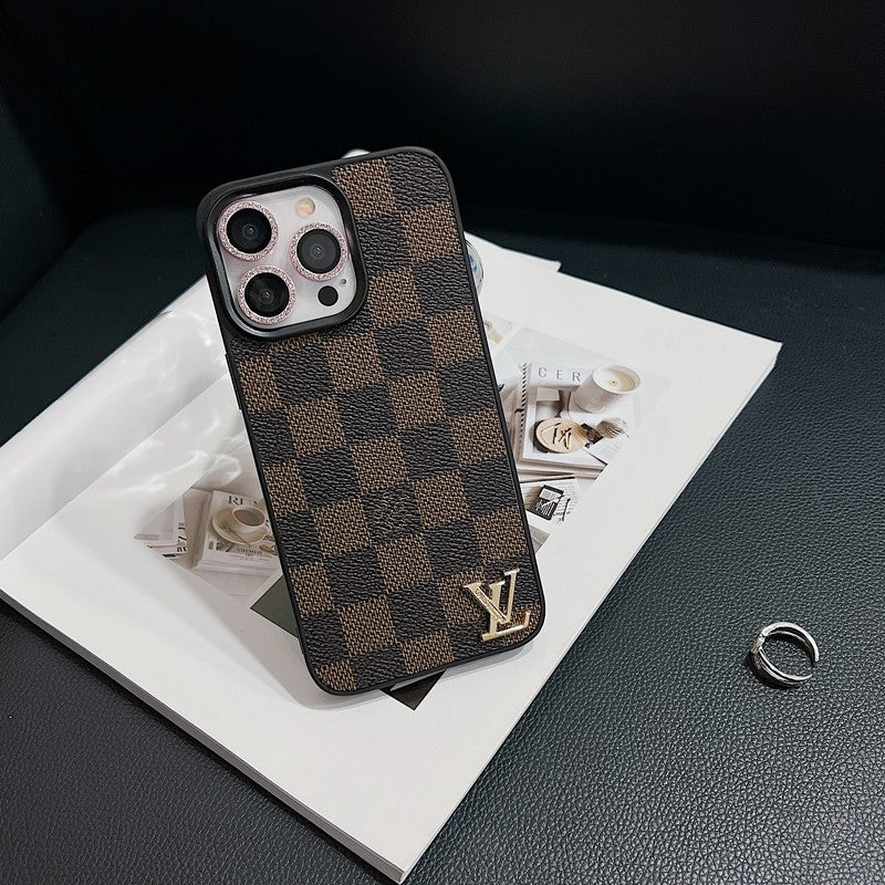 Lou Classic Leather iPhone Case mysite
