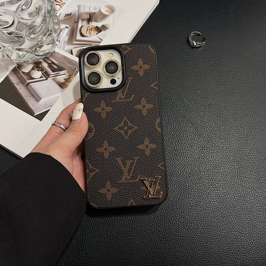 Lou Classic Leather iPhone Case mysite