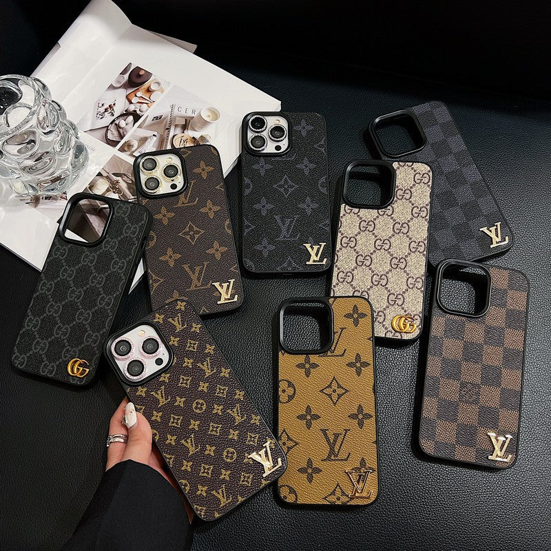 Lou Classic Leather iPhone Case mysite