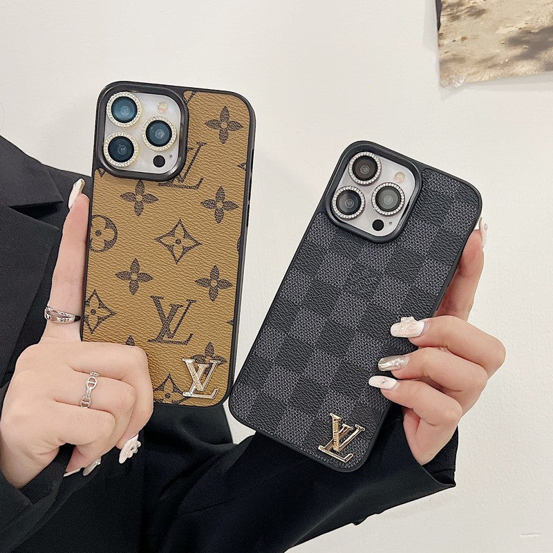 Lou Classic Leather iPhone Case mysite