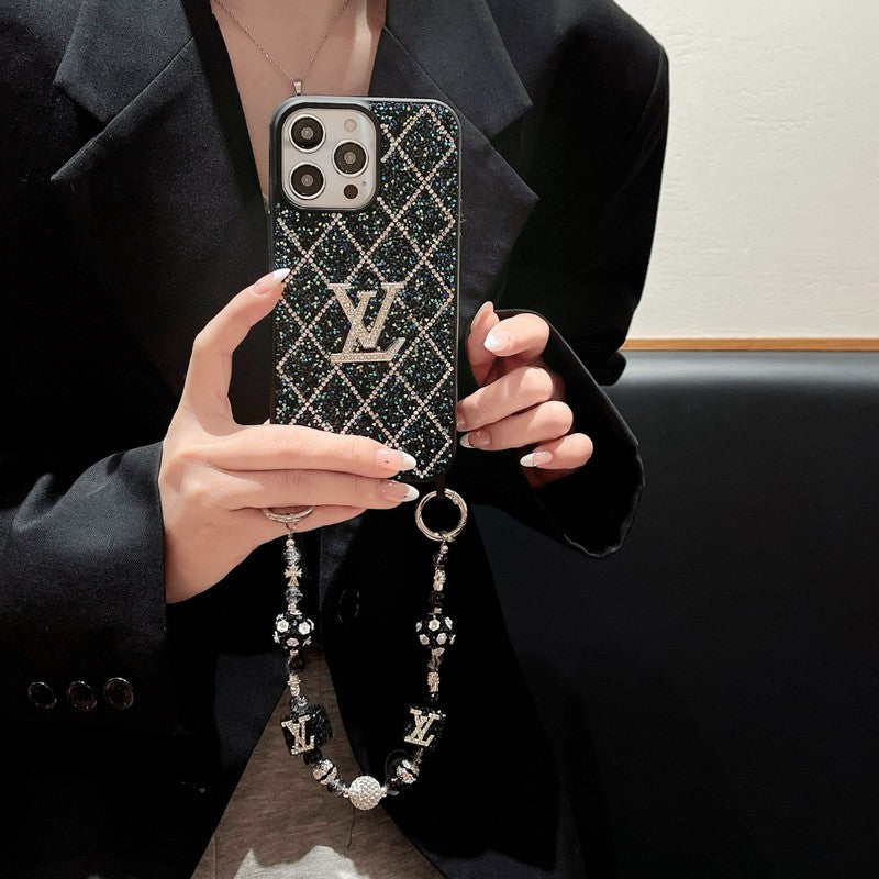 Lou Diamond Chain iPhone Case mysite