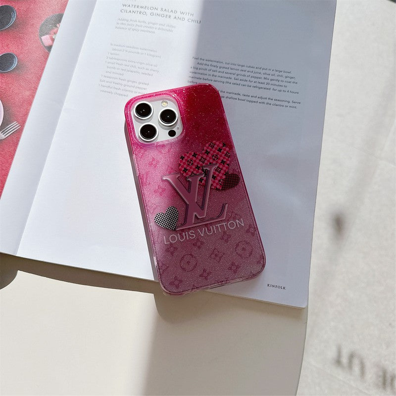 Lou Glitter iPhone Case mysite