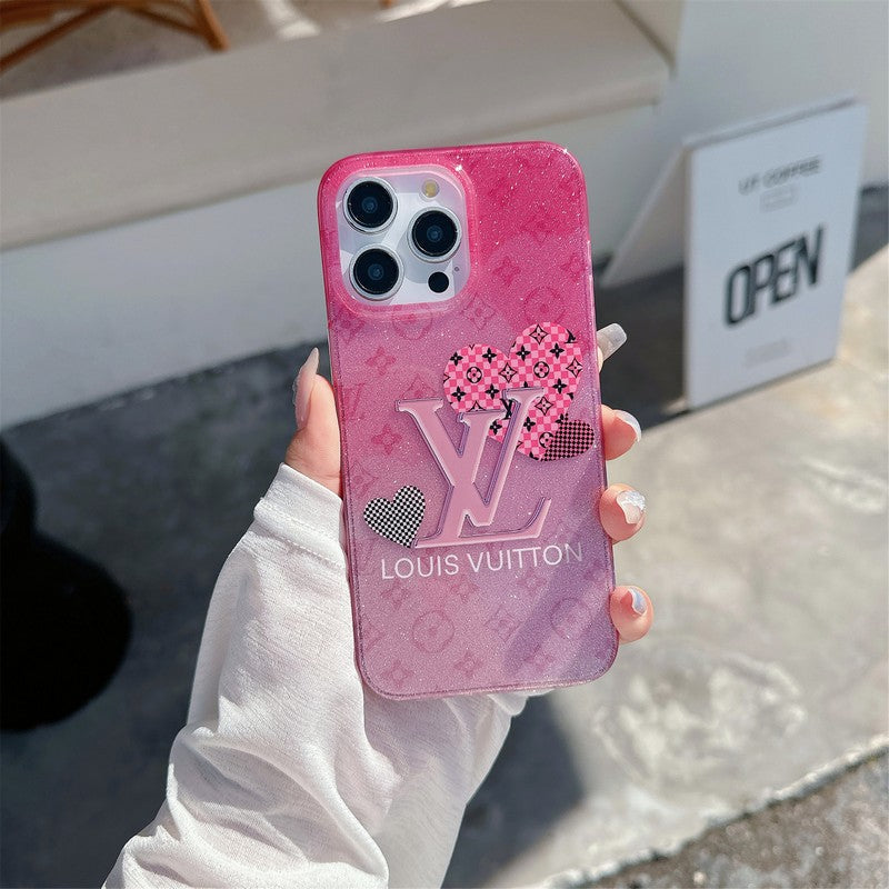 Lou Glitter iPhone Case mysite