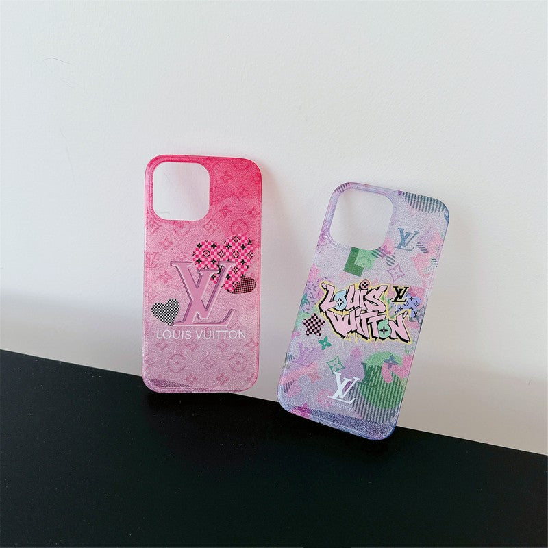 Lou Glitter iPhone Case mysite