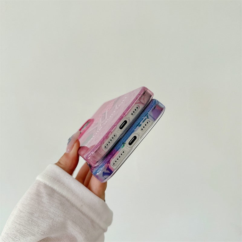 Lou Glitter iPhone Case mysite