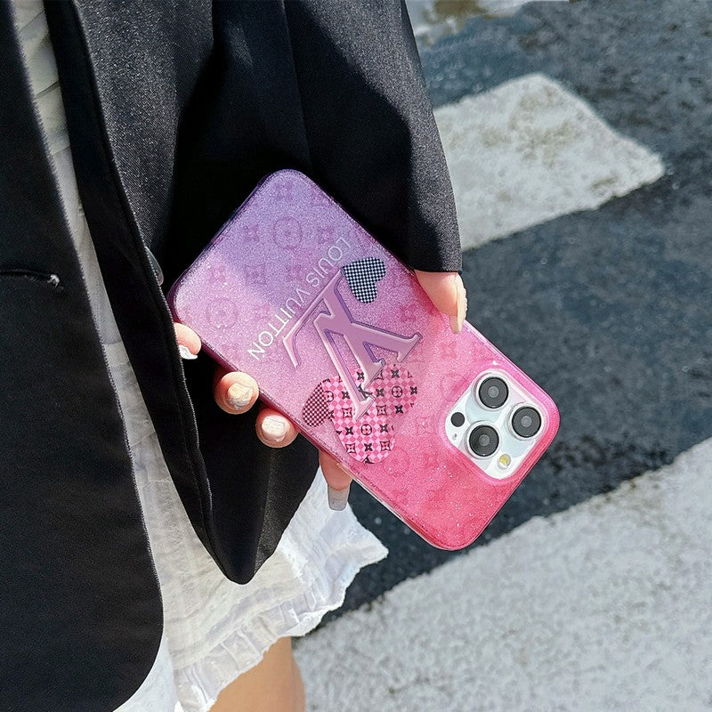 Lou Glitter iPhone Case mysite