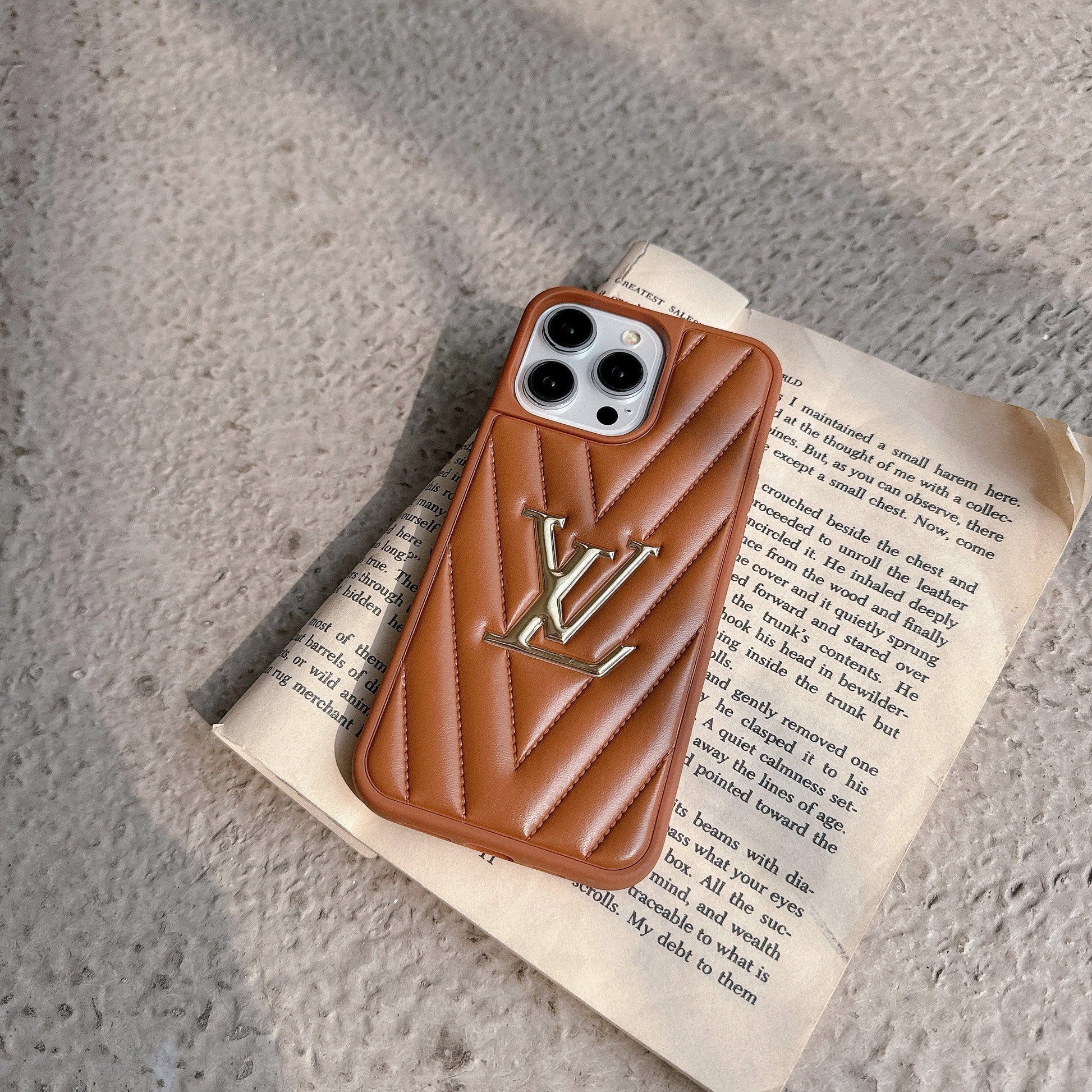 Lou Leather iPhone Case mysite