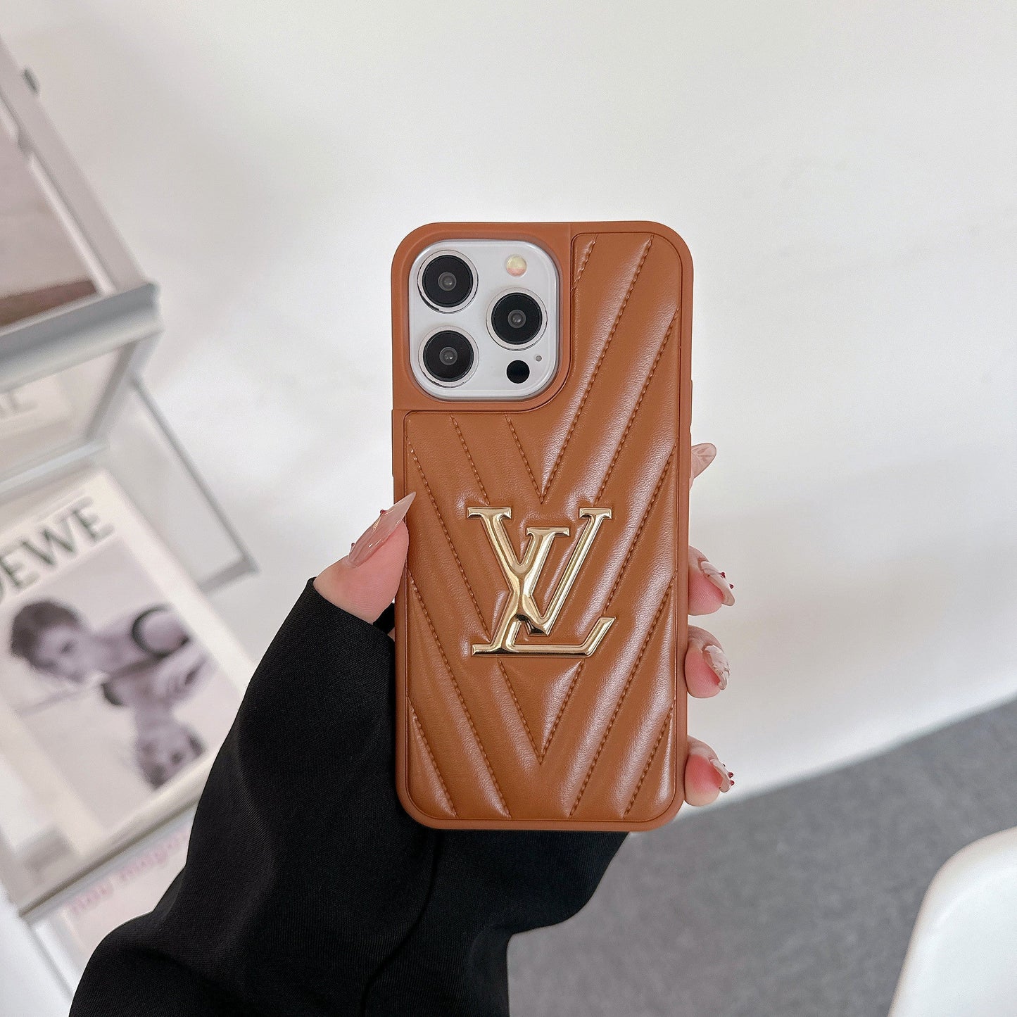 Lou Leather iPhone Case mysite