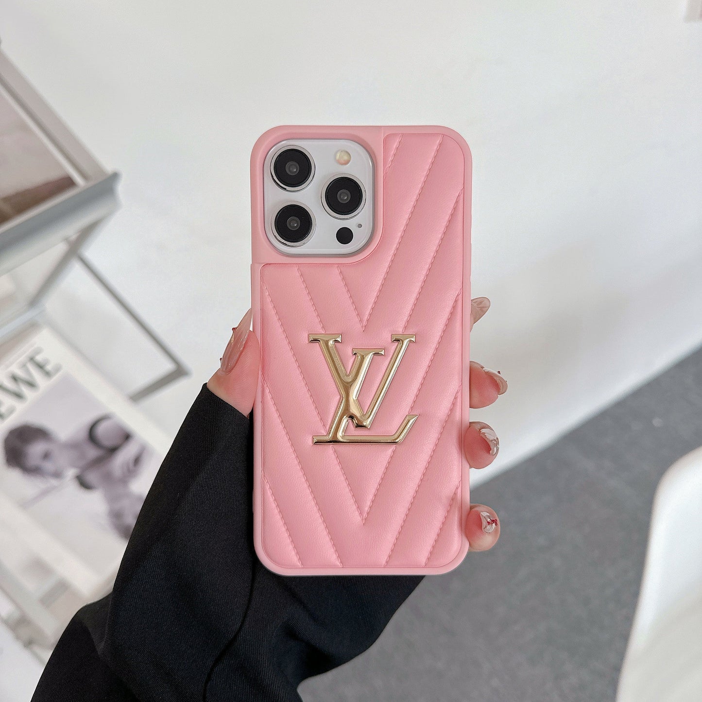 Lou Leather iPhone Case mysite