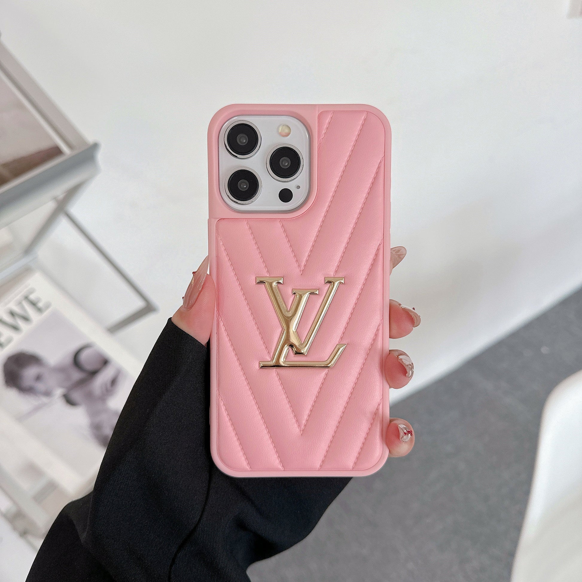 Lou Leather iPhone Case mysite