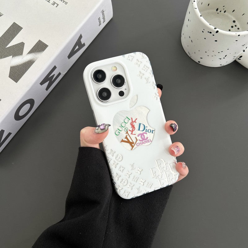 CD GG CC Lou White iPhone Case mysite