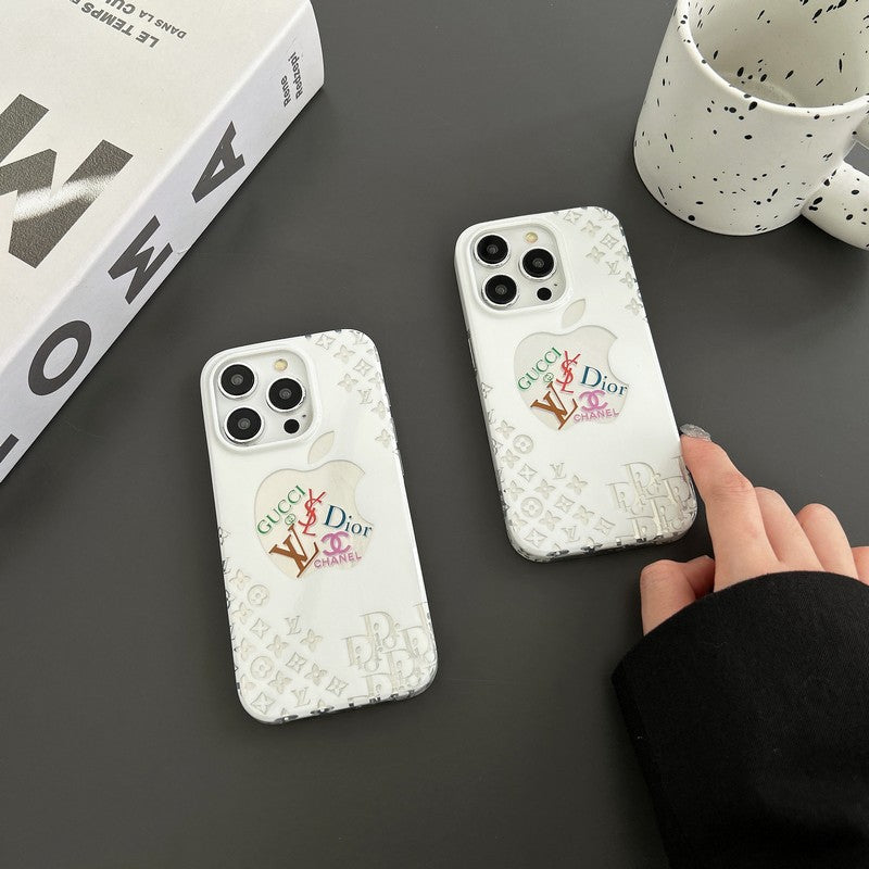CD GG CC Lou White iPhone Case mysite