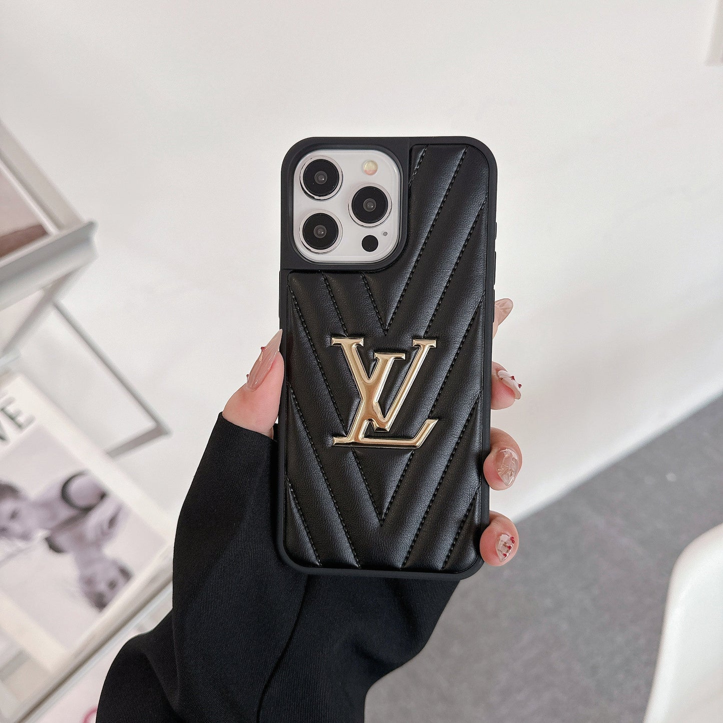 Lou Leather iPhone Case mysite
